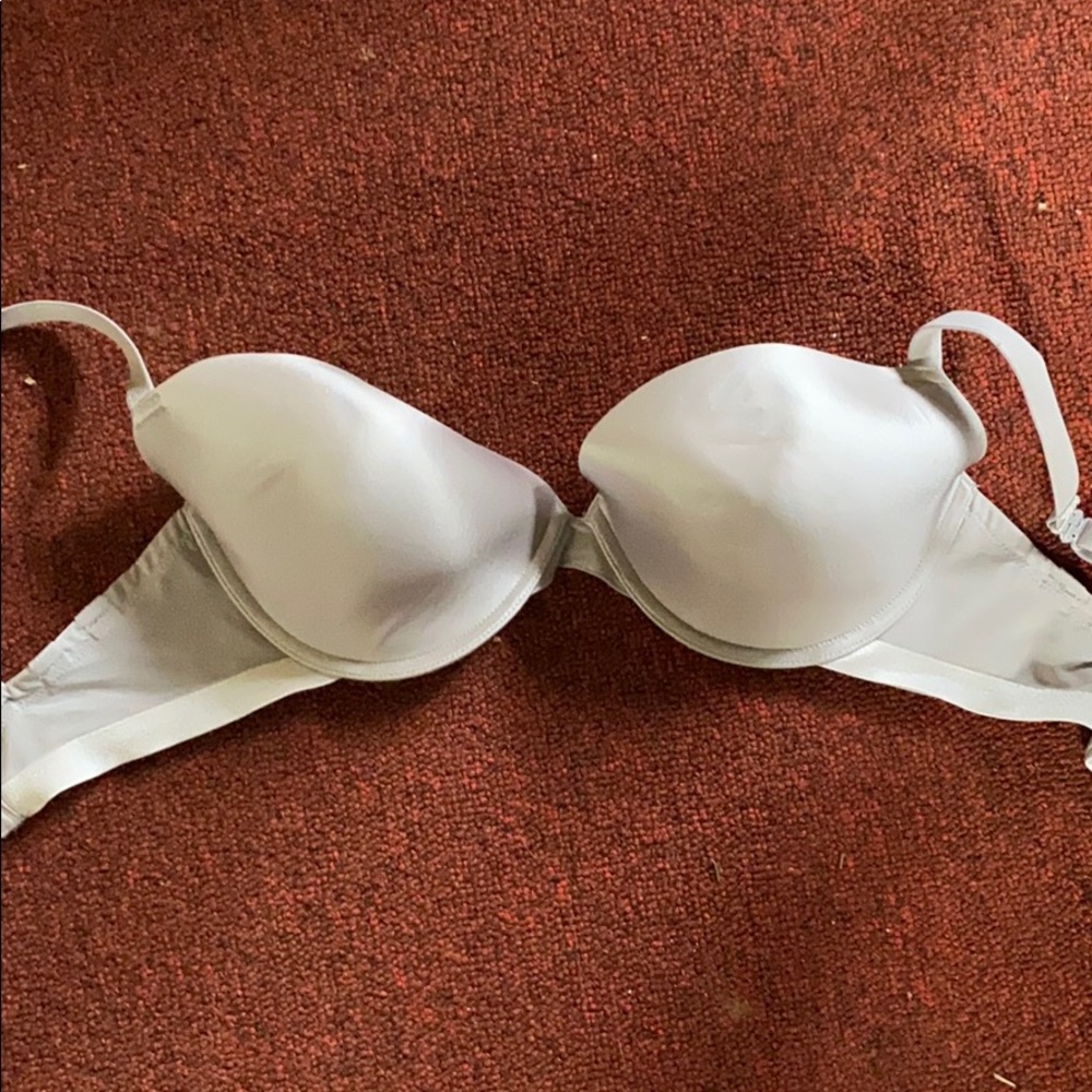 Silver bra